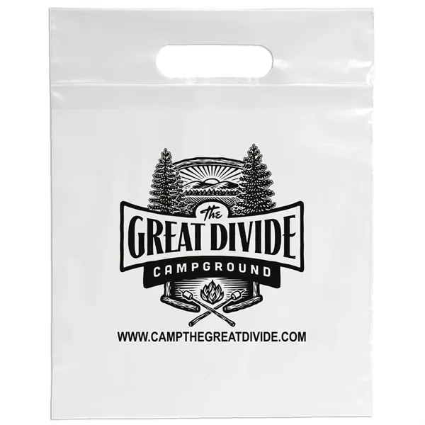 9 1/2W x 12H Die Cut Handle Bag - Flexo Ink Print - 9 1/2W x 12H Die Cut Handle Bag - Flexo Ink Print - Image 19 of 27