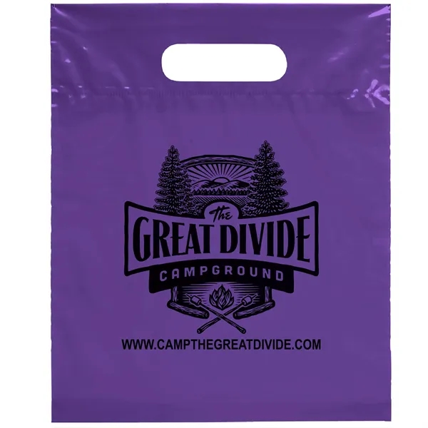 9 1/2W x 12H Die Cut Handle Bag - Flexo Ink Print - 9 1/2W x 12H Die Cut Handle Bag - Flexo Ink Print - Image 21 of 27