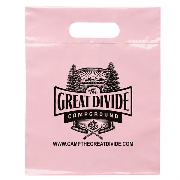 9 1/2W x 12H Die Cut Handle Bag - Flexo Ink Print - 9 1/2W x 12H Die Cut Handle Bag - Flexo Ink Print - Image 24 of 27