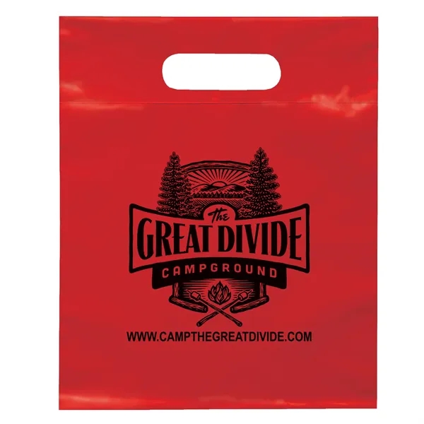 9 1/2W x 12H Die Cut Handle Bag - Flexo Ink Print - 9 1/2W x 12H Die Cut Handle Bag - Flexo Ink Print - Image 25 of 27