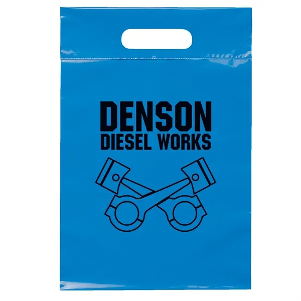 9 1/2W x 14H Die Cut Handle Bag - Flexo Ink Print - 9 1/2W x 14H Die Cut Handle Bag - Flexo Ink Print - Image 18 of 27