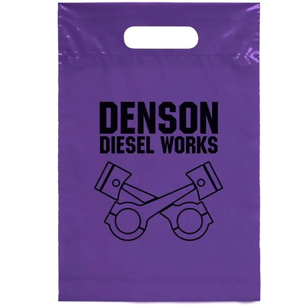 9 1/2W x 14H Die Cut Handle Bag - Flexo Ink Print - 9 1/2W x 14H Die Cut Handle Bag - Flexo Ink Print - Image 21 of 27