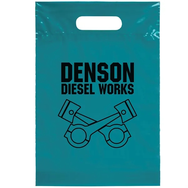 9 1/2W x 14H Die Cut Handle Bag - Flexo Ink Print - 9 1/2W x 14H Die Cut Handle Bag - Flexo Ink Print - Image 1 of 27