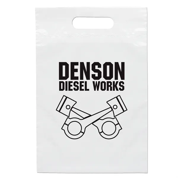9 1/2W x 14H Die Cut Handle Bag - Flexo Ink Print - 9 1/2W x 14H Die Cut Handle Bag - Flexo Ink Print - Image 26 of 27