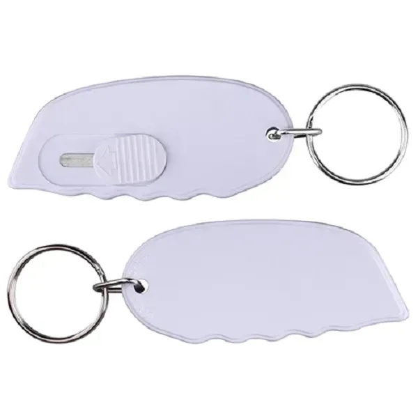 Mini Blade Box Cutter With Grip Handle Keychain - Mini Blade Box Cutter With Grip Handle Keychain - Image 2 of 6