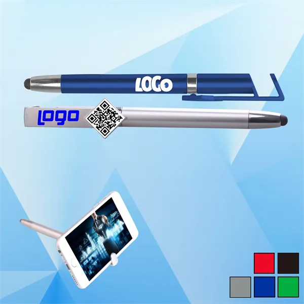 Stylus Ballpoint Pen with Phone Holder - Stylus Ballpoint Pen with Phone Holder - Image 0 of 1