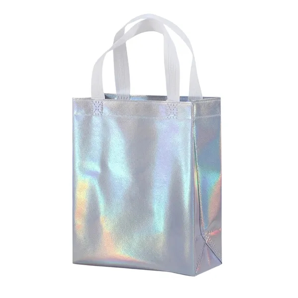 Colorful Laser Long Handle Non woven Tote Bag - Colorful Laser Long Handle Non woven Tote Bag - Image 5 of 5