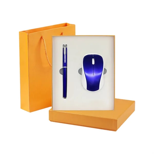 Wireless Mouse , pen and usb drive gift set. - Wireless Mouse , pen and usb drive gift set. - Image 2 of 6