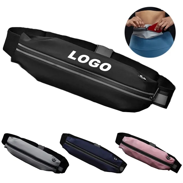 Outdoor Waterproof Sports Fanny Pack With Headphone Jack - Outdoor Waterproof Sports Fanny Pack With Headphone Jack - Image 0 of 3