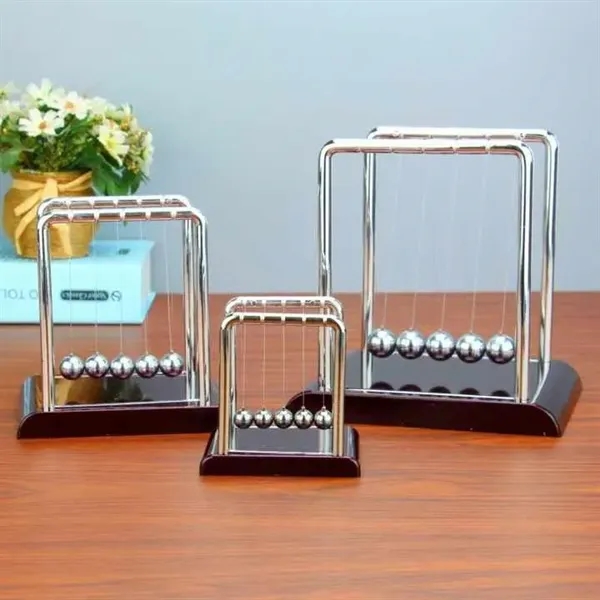 Newton Cradle Balance Steel Balls - Newton Cradle Balance Steel Balls - Image 1 of 3