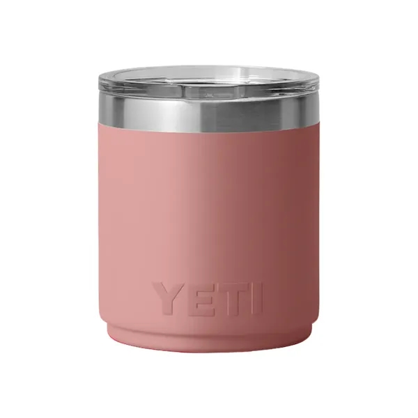 YETI Rambler 10 OZ Stackable Lowball w/MagSlider Lid - YETI Rambler 10 OZ Stackable Lowball w/MagSlider Lid - Image 6 of 7