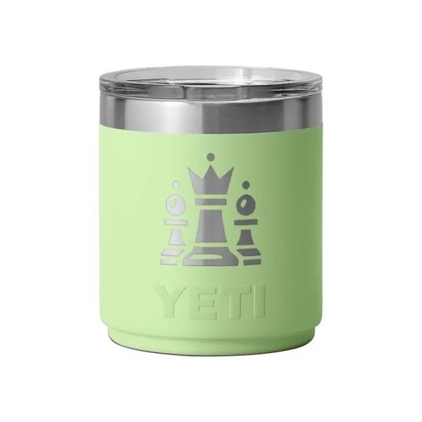 YETI Rambler 10 OZ Stackable Lowball w/MagSlider Lid - YETI Rambler 10 OZ Stackable Lowball w/MagSlider Lid - Image 2 of 7