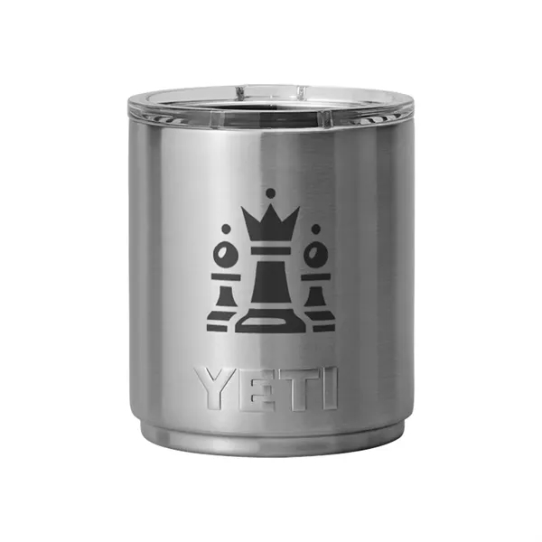 YETI Rambler 10 OZ Stackable Lowball w/MagSlider Lid - YETI Rambler 10 OZ Stackable Lowball w/MagSlider Lid - Image 7 of 7