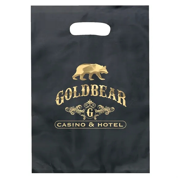 Custom Aster™- Frosted Die Cut Bag - Foil Print