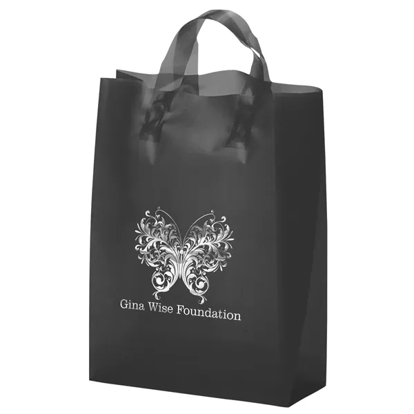 Custom Zeus Frosted Brite Shopper - Foil Print