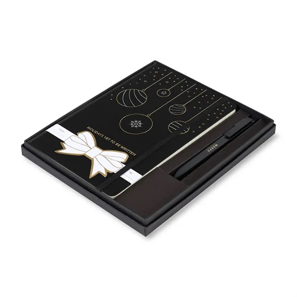 Moleskine® Hard Cover Holiday Notebook and GO Pen Gift Set - Moleskine® Hard Cover Holiday Notebook and GO Pen Gift Set - Image 0 of 10
