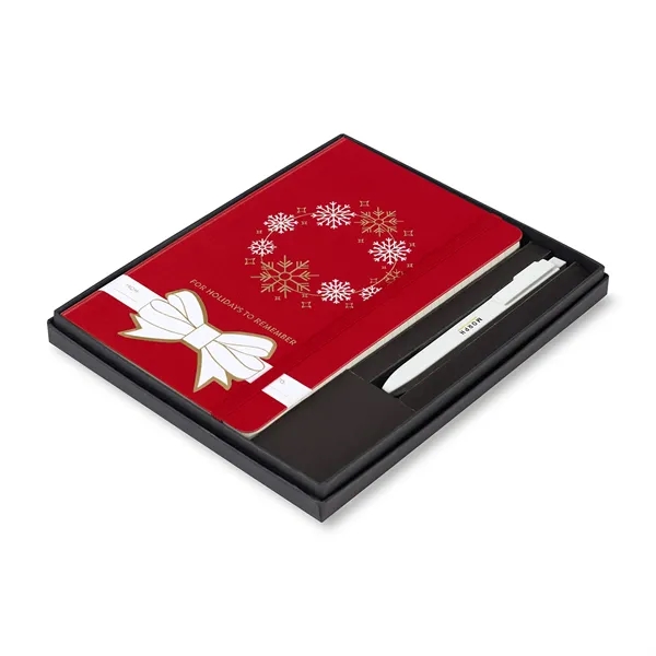 Moleskine® Hard Cover Holiday Notebook and GO Pen Gift Set - Moleskine® Hard Cover Holiday Notebook and GO Pen Gift Set - Image 4 of 10