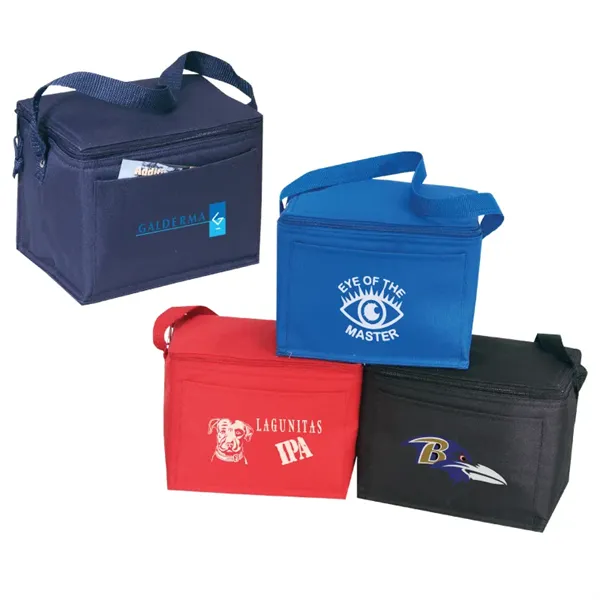 600D Polyester 6-Pack Cooler - 600D Polyester 6-Pack Cooler - Image 0 of 0