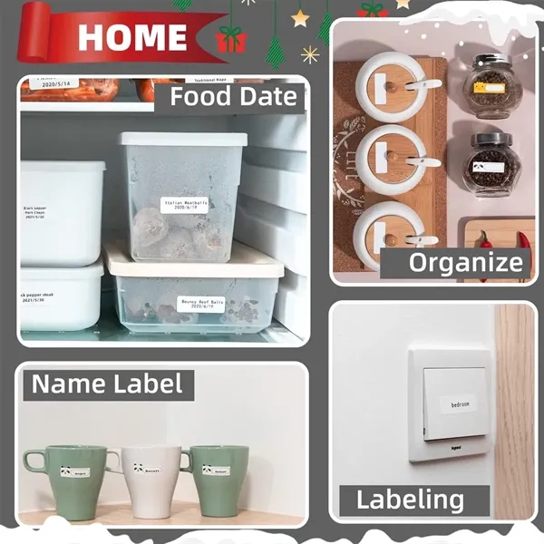 Portable Label Maker for Home, Office, Organisation, Retail - Portable Label Maker for Home, Office, Organisation, Retail - Image 2 of 2