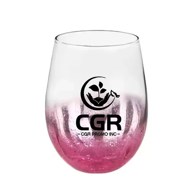 17 OZ Starry Sky Themed Wine Glassware - 17 OZ Starry Sky Themed Wine Glassware - Image 1 of 3