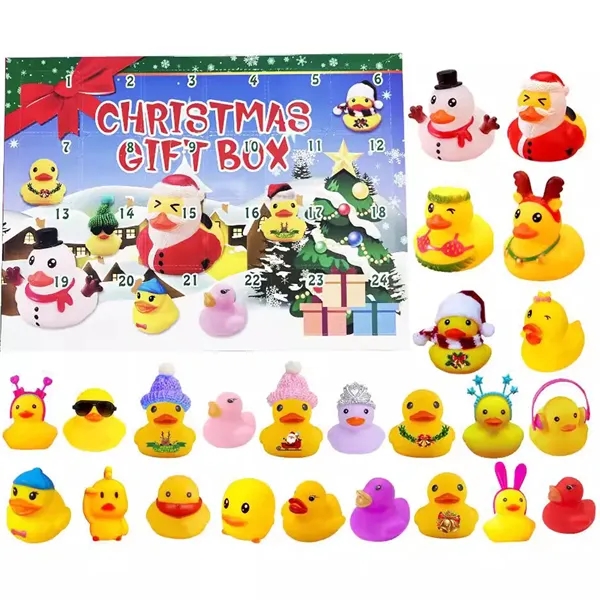 24 Pack Christmas Rubber Ducks - 24 Pack Christmas Rubber Ducks - Image 0 of 3
