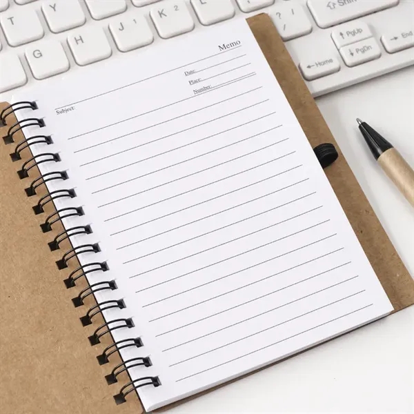 Gift Kraft Paper Notebook - Gift Kraft Paper Notebook - Image 6 of 6