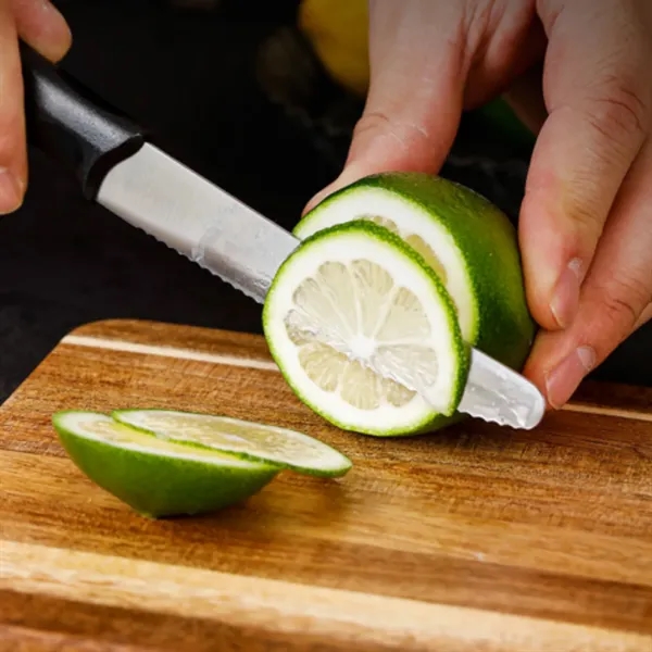 4.3" Stainless Steel Serrated Fruit Knife - 4.3" Stainless Steel Serrated Fruit Knife - Image 7 of 7