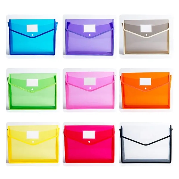 Expandable Envelopes Plastic Document Folder - Expandable Envelopes Plastic Document Folder - Image 1 of 3