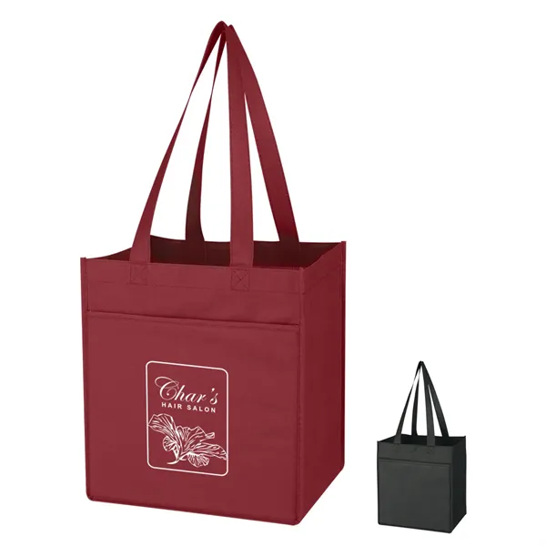 Non-Woven 6 Bottle Wine Tote Bag - Non-Woven 6 Bottle Wine Tote Bag - Image 0 of 10