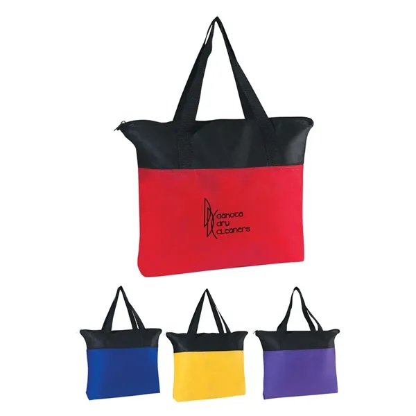 Non-Woven Zippered Tote Bag - Non-Woven Zippered Tote Bag - Image 0 of 15