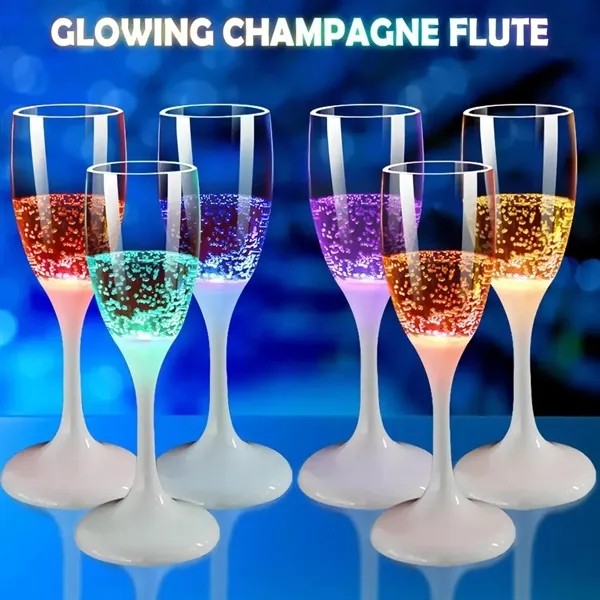 LED Champagne Flutes Cup - LED Champagne Flutes Cup - Image 2 of 4