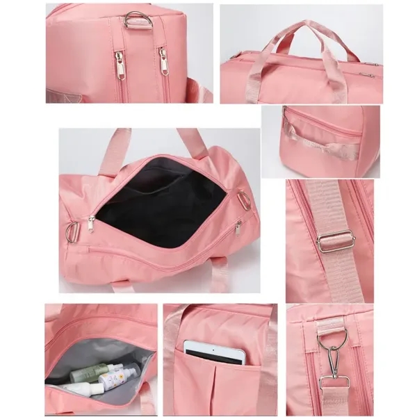 Travel Bag With Shoe Compartment - Travel Bag With Shoe Compartment - Image 3 of 3
