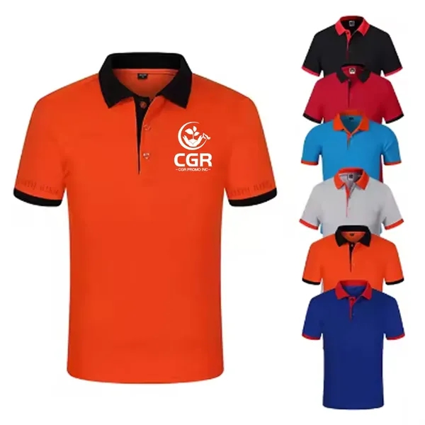 Men's Polo Shirt Quick Dry Performance Short Sleeve - Men's Polo Shirt Quick Dry Performance Short Sleeve - Image 0 of 3
