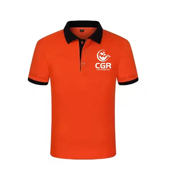Men's Polo Shirt Quick Dry Performance Short Sleeve - Men's Polo Shirt Quick Dry Performance Short Sleeve - Image 1 of 3