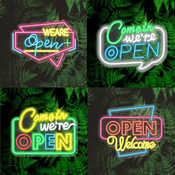 Customized Neon Led OPEN Sign Decorative lights - Customized Neon Led OPEN Sign Decorative lights - Image 2 of 3