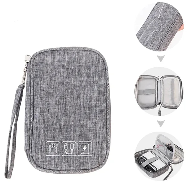 Small Cable Organizer Travel Case - Small Cable Organizer Travel Case - Image 1 of 4