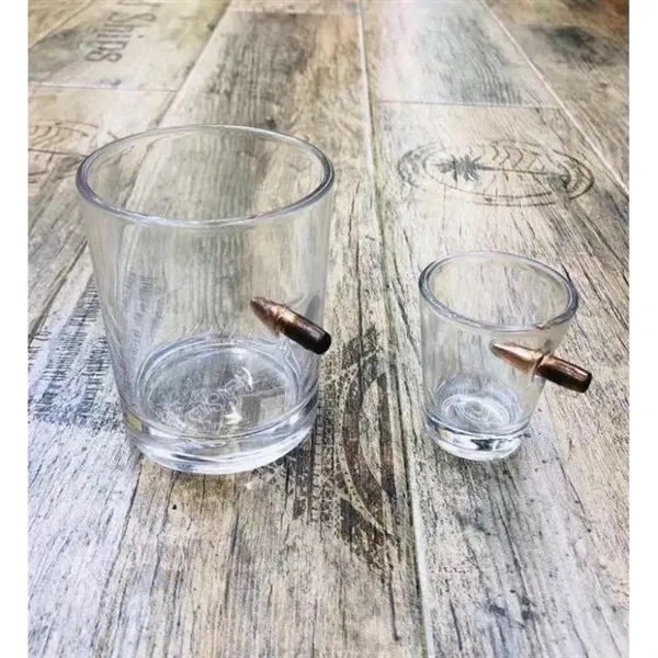 Bullet Handmade Whiskey Glass - Bullet Handmade Whiskey Glass - Image 2 of 5