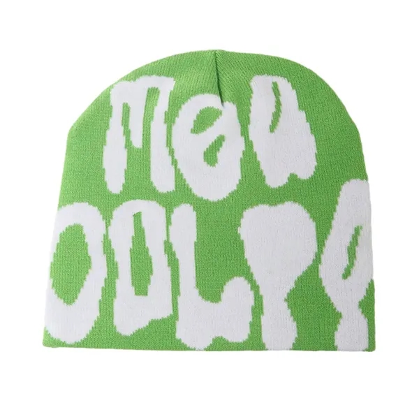 Pullover Jacquard Knitted Hat - Pullover Jacquard Knitted Hat - Image 0 of 0
