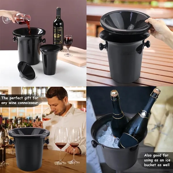 Tasting Spit Bucket Wine Barrel Cooler - Tasting Spit Bucket Wine Barrel Cooler - Image 2 of 2