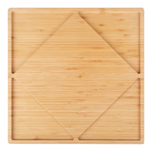 Bamboo Charcuterie Platter & Cutting Board - Bamboo Charcuterie Platter & Cutting Board - Image 5 of 5