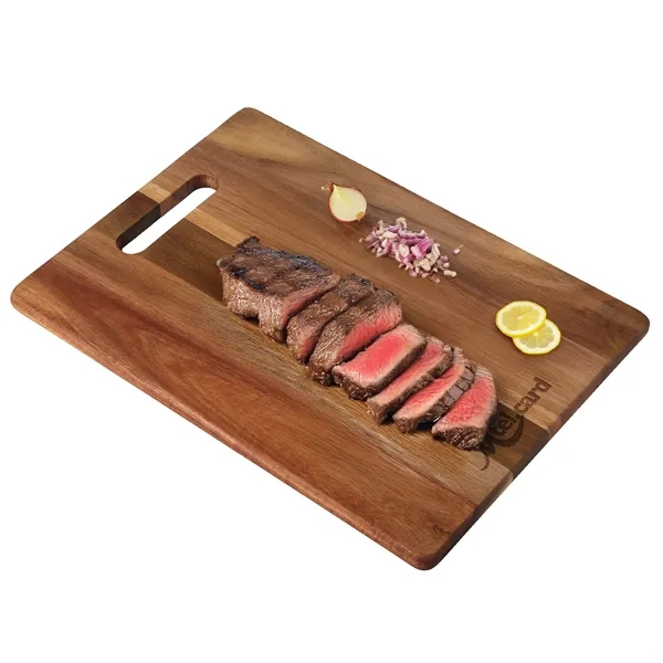 Acacia Cutting Board with Handle - Acacia Cutting Board with Handle - Image 1 of 3