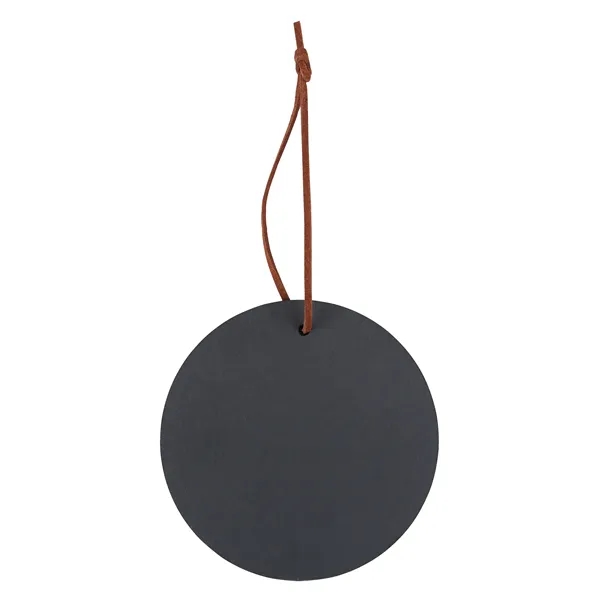 4" Slate Round Ornament - 4" Slate Round Ornament - Image 1 of 1