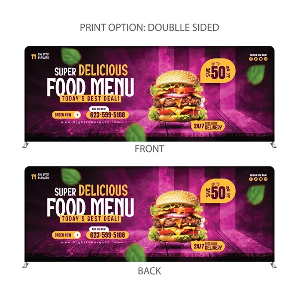 20' STRAIGHT TENSION FABRIC DISPLAY - 20' STRAIGHT TENSION FABRIC DISPLAY - Image 5 of 7