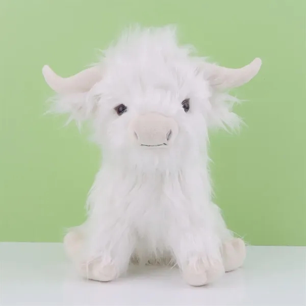 Highland Cow Brown Stuffed Animal Toy - Highland Cow Brown Stuffed Animal Toy - Image 2 of 4