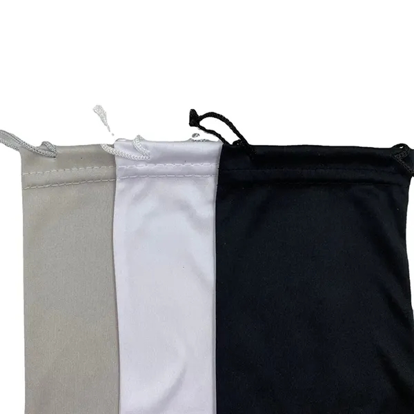 Eyewear Pouch with Drawstring - Eyewear Pouch with Drawstring - Image 2 of 3