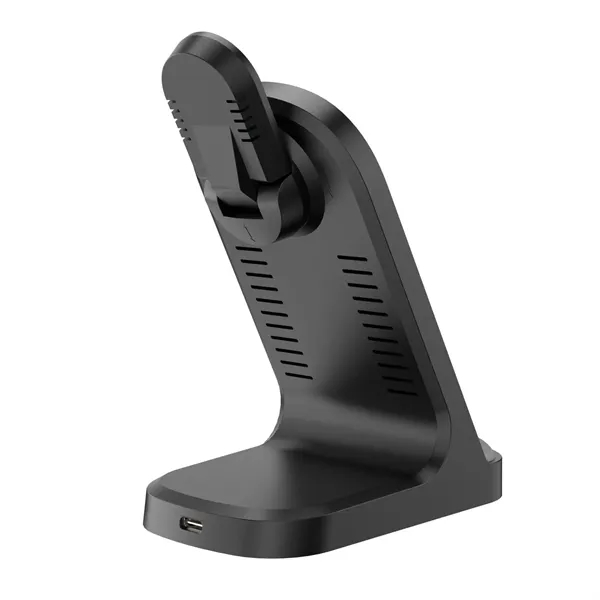 3-in-1 Fast Charging Wireless Charger - 3-in-1 Fast Charging Wireless Charger - Image 2 of 11