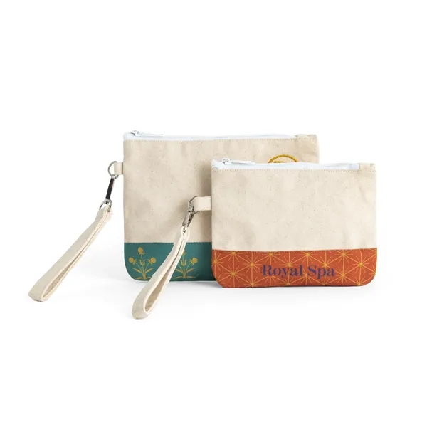Heavyweight Canvas Small Wristlet - Heavyweight Canvas Small Wristlet - Image 7 of 8
