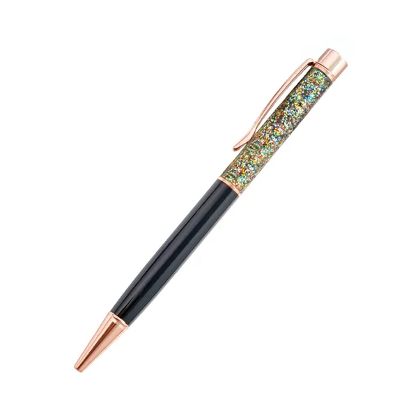 Glitter Ballpoint Metal Pen - Glitter Ballpoint Metal Pen - Image 2 of 2