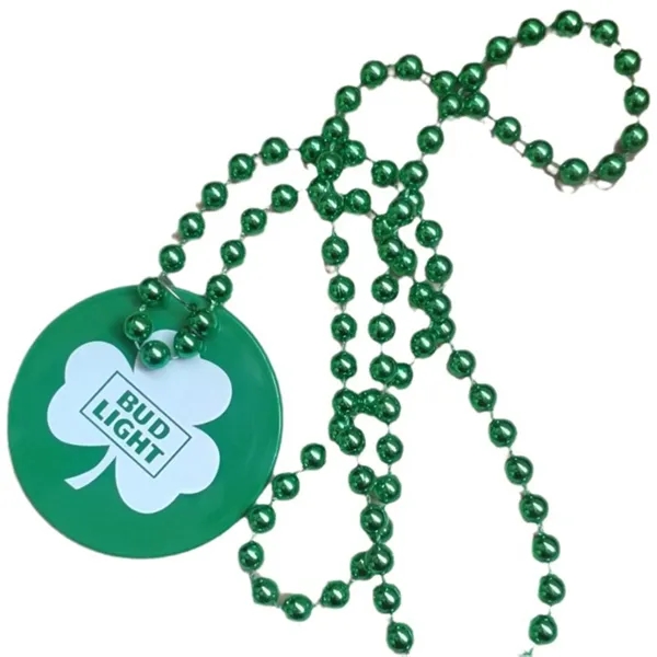 Creative Mardi Gras Medallion Bead Necklace - Creative Mardi Gras Medallion Bead Necklace - Image 5 of 17