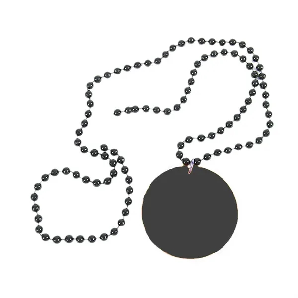 Creative Mardi Gras Medallion Bead Necklace - Creative Mardi Gras Medallion Bead Necklace - Image 8 of 17